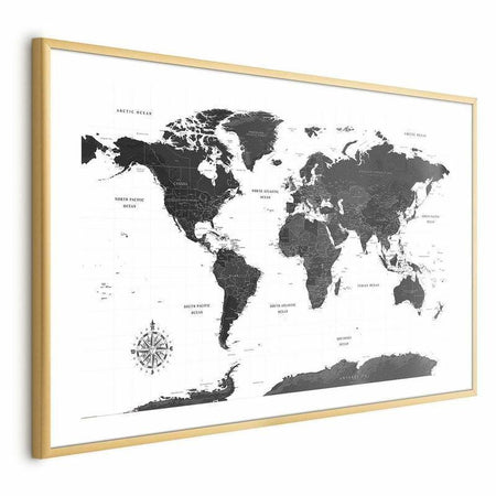Poster - Monochromatic Map
