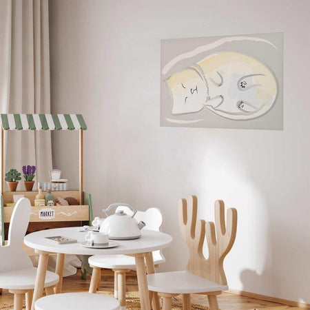 Poster - Sleeping Kitten