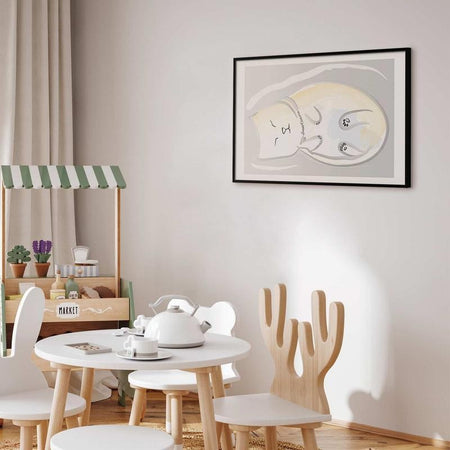 Poster - Sleeping Kitten