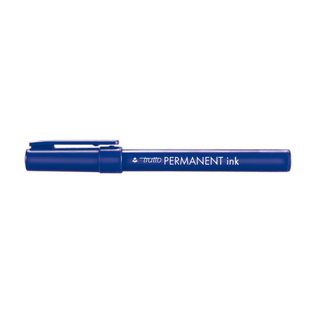 Scatola 12 Marcatori Tratto Permanent Ink Blu