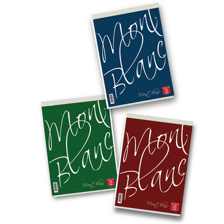 20 Blocchi Montblanc 100X150Mm 5Mm 70Fg 60Gr A6 Pigna