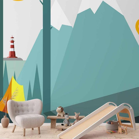 Fotomurale On the Camping