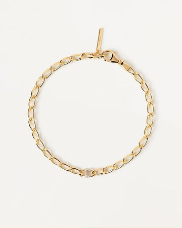 PDPAOLA - BRACCIALE A CATENA LETTERA C