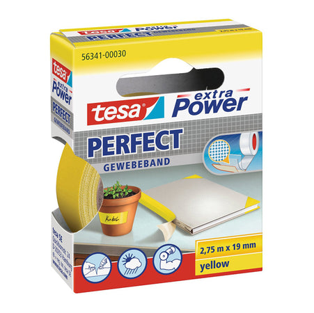 Nastro Adesivo Telato 19Mmx2,7Mt Giallo 56341 Xp Perfect