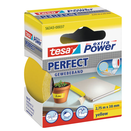 Nastro Adesivo Telato 38Mmx2,7Mt Giallo 56343 Xp Perfect