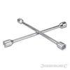 Chiave a croce pneumatici 4 bussole 17 19 21 23 mm Silverline Silverline