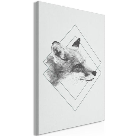 Quadro Clever Fox (1 Part) Vertical