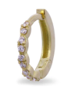 Rue des Mille - PIERCING MINI CERCHIETTO HELIX E DIAMANTI LAB GROWN ORO18KT