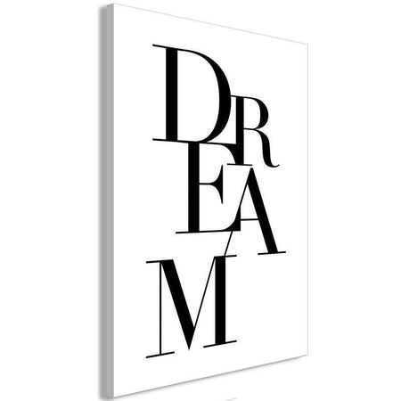 Quadro - Black Dream (1 Part) Vertical