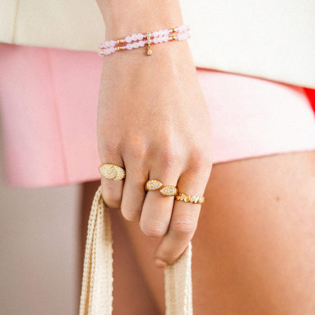 Rue des mille - ANELLO CHEVALIER DROP PAVÈ