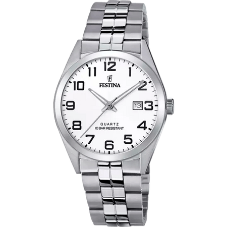 FESTINA - OROLOGIO UOMO CLASSICS BIANCO