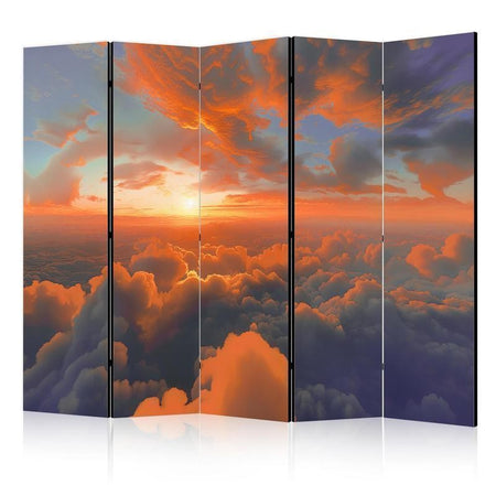 Paravento - When Dawn Tickles the Clouds: A Color Spectacle on the Morning Sky