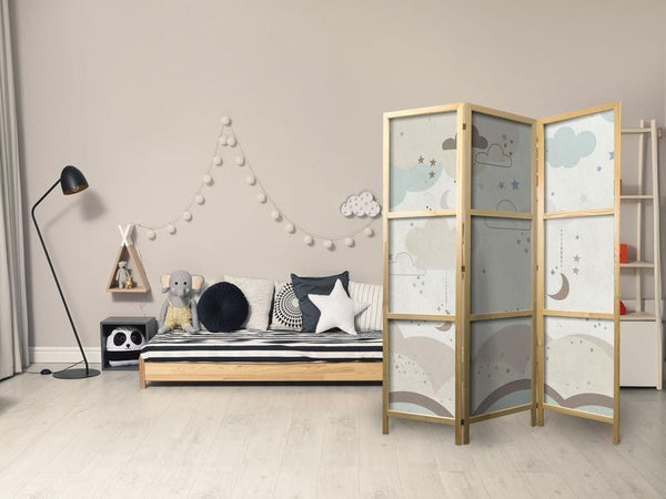 Paravento giapponese Cielo stellato 3 ante