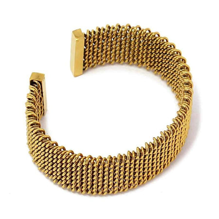 Anartxy - Bracciale in maglia d'acciaio