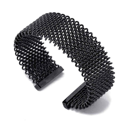 Anartxy - Bracciale in maglia d'acciaio