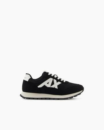 Armani Exchange uomo sneakers con logo a contrasto