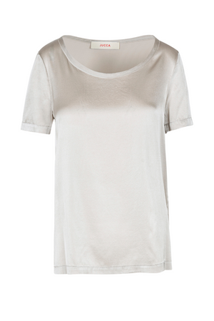 JUCCA Jucca - T-shirt - 451182 - Grigio perla da donna