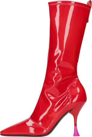 3JUIN-Stivali-Rosso-da-donna