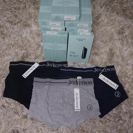 2 BOXER UOMO JECKERSON IN COTONE ELASTICIZZATO