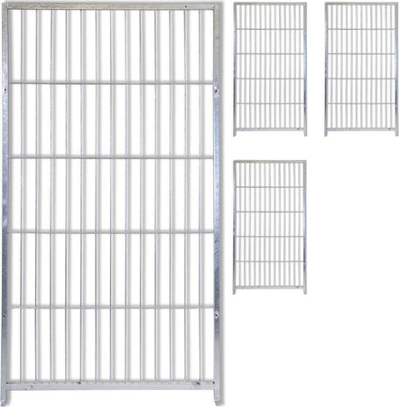 4 Pannelli di Recinzione in Rete Zincatura a Caldo da 1xh1,80 Metri Fai da te/Prodotti per la costruzione/Materiali da costruzione/Pavimenti di legno e recinzioni/Materiali/Reti di acciaio zincato Ogomondo - Martina Franca, Commerciovirtuoso.it