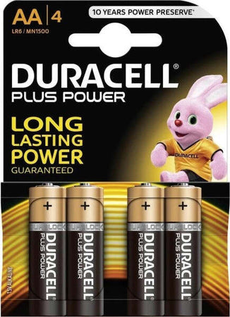 4 Pile Batterie Stilo Duracell Alkaline Plus Power Aa Stilo 1,5v Mn1500 Elettronica/Pile e caricabatterie/Pile monouso Trade Shop italia - Napoli, Commerciovirtuoso.it