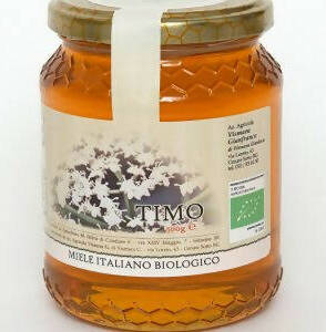 4 vasetti di miele artigianale biologico di timo 250g (consegna gratuita )
