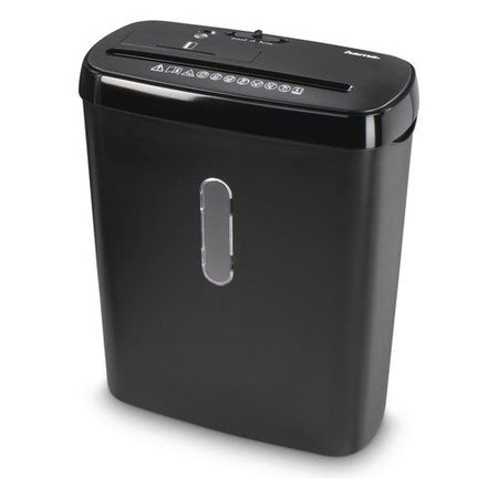 Hama distruggi documenti elettrico s8cd a striscia, documenti, cd, carte dicredito, 11l, nero - 00050542