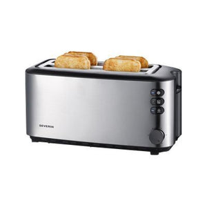 Severin toaster 4 slice stainless steel at 2509 (at2509) - 154499