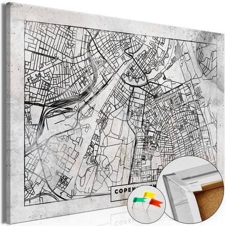 Quadro di sughero - Copenhagen Plan