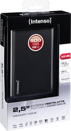 Intenso 2.5 memory blade, 500 gb disco rigido esterno nero - 6026530