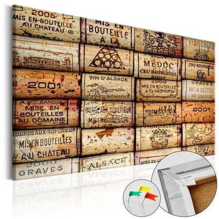 Quadro di sughero - Vineyard of Memories