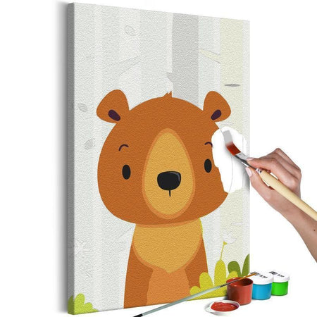 Quadro fai da te - Teddy Bear in the Forest