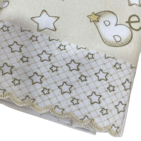 Lenzuola lettino neonato flanella Nazareno Gabrielli Bear