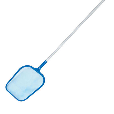 Retino di superficie per piscina con manico 150 cm raccogli foglie pvc
