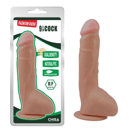 Dildo Realistico Dual Density Fashion Dude 25 cm