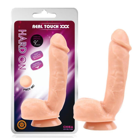 Dildo realistico con ventosa DILDO HARD ON T-SKIN 22 cm