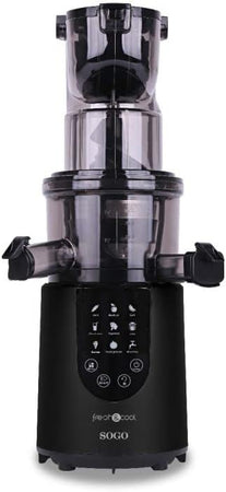 SOGO Spremiagrumi lento con spremitura a freddo 200 W touch screren