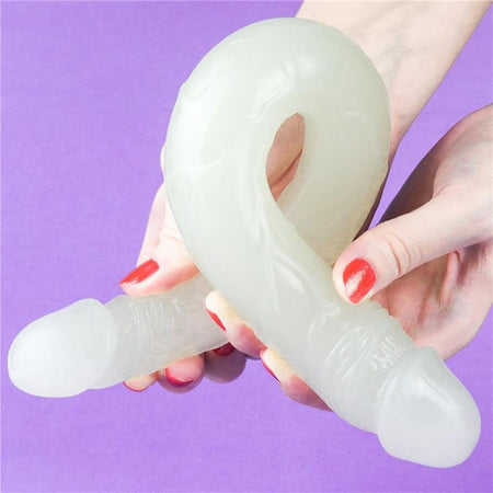 Dildo Doppio Trasparente Anale Vaginale LOVETOY LUMINO PLAY 14.5" 37cm