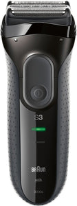 Braun series 3 proskin 3000s rasoio elettrico, nero - rasoio elettrico ricaricabile - BRA3000S