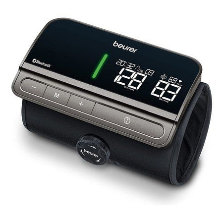 Misuratore pressione beurer 0065511 bm 81 easy lock grey e black