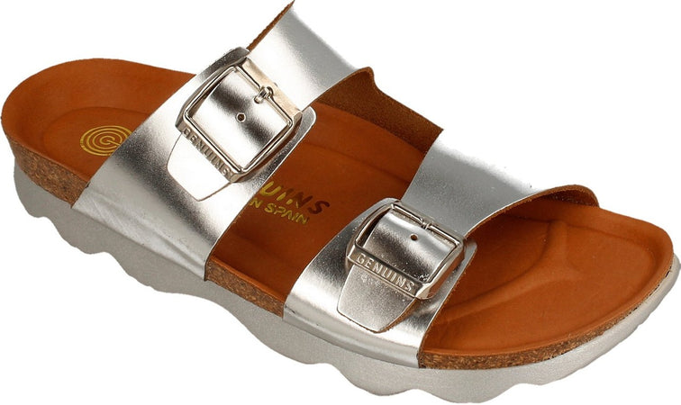 Genuins Padua Leather Argento Pelle