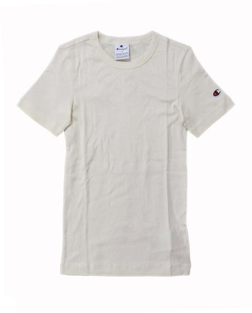 Champion TEE Soft Cotton 1x1 Rib Donna Cotone Naturale