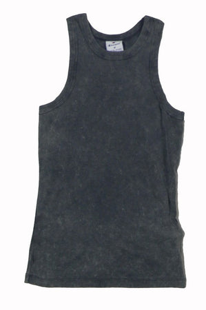 Champion TANK Soft Cotton 1x1 Rib Donna cotone Grigio
