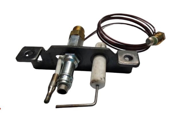 Fiamma Pilota con Termocoppia Piezo per Stufe a gas Sicar DeLonghi