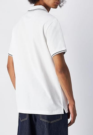 Champion POLO M/M Light Cotton Pique uomo Cotone Bianco