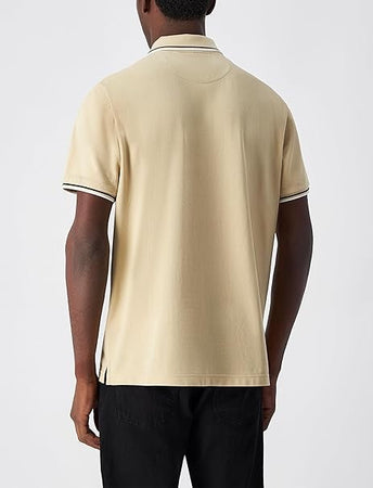 Champion POLO M/M Light Cotton Pique uomo Cotone Beige