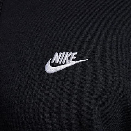 Nike Sportswear Club Fleece, Felpa con Cappuccio Uomo, Nero (Black/Black/White)