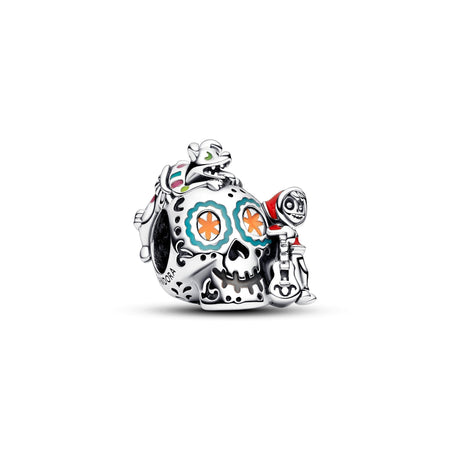 PANDORA - Charm Pixar, Coco, Teschio Miguel & Dante che si illumina al buio