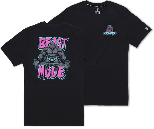 Scrimmage t-shirt Basketball uomo BEAST MODE Black