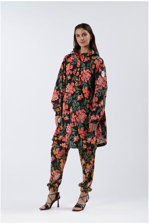 ANORAK OVERSIZE TESSUTO TECNICO
